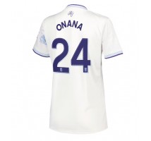 Aston Villa Amadou Onana #24 Koszulka Trzecia damskie 2025-26 Krótki Rękaw